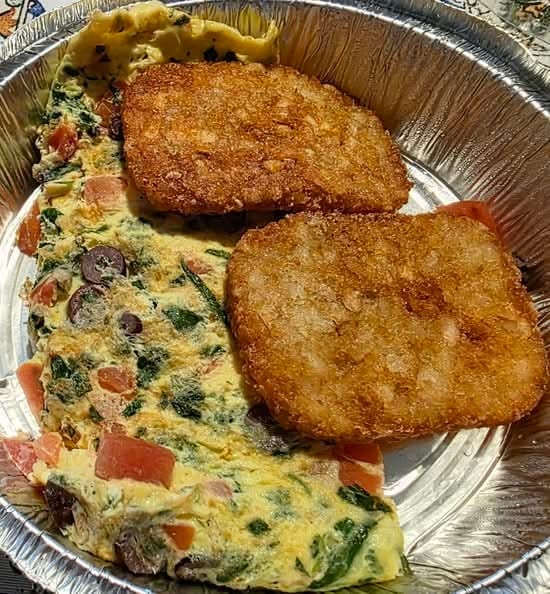 The Greek Omelet.